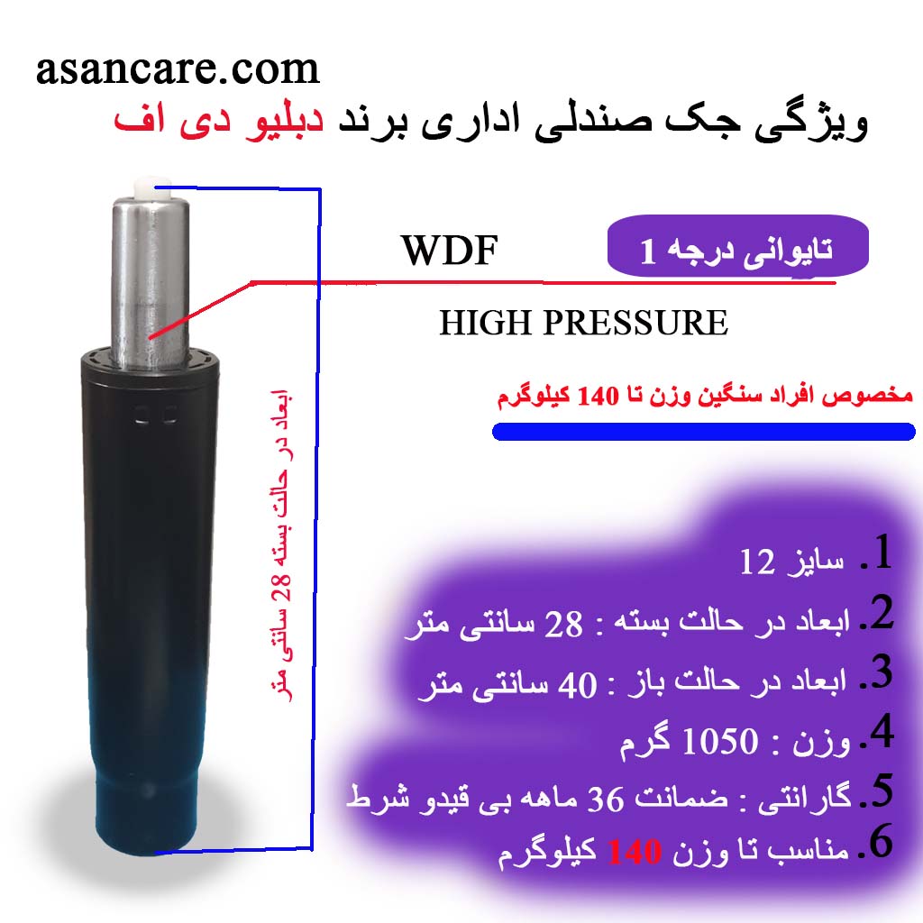 جک صندلی تایوانی wdf