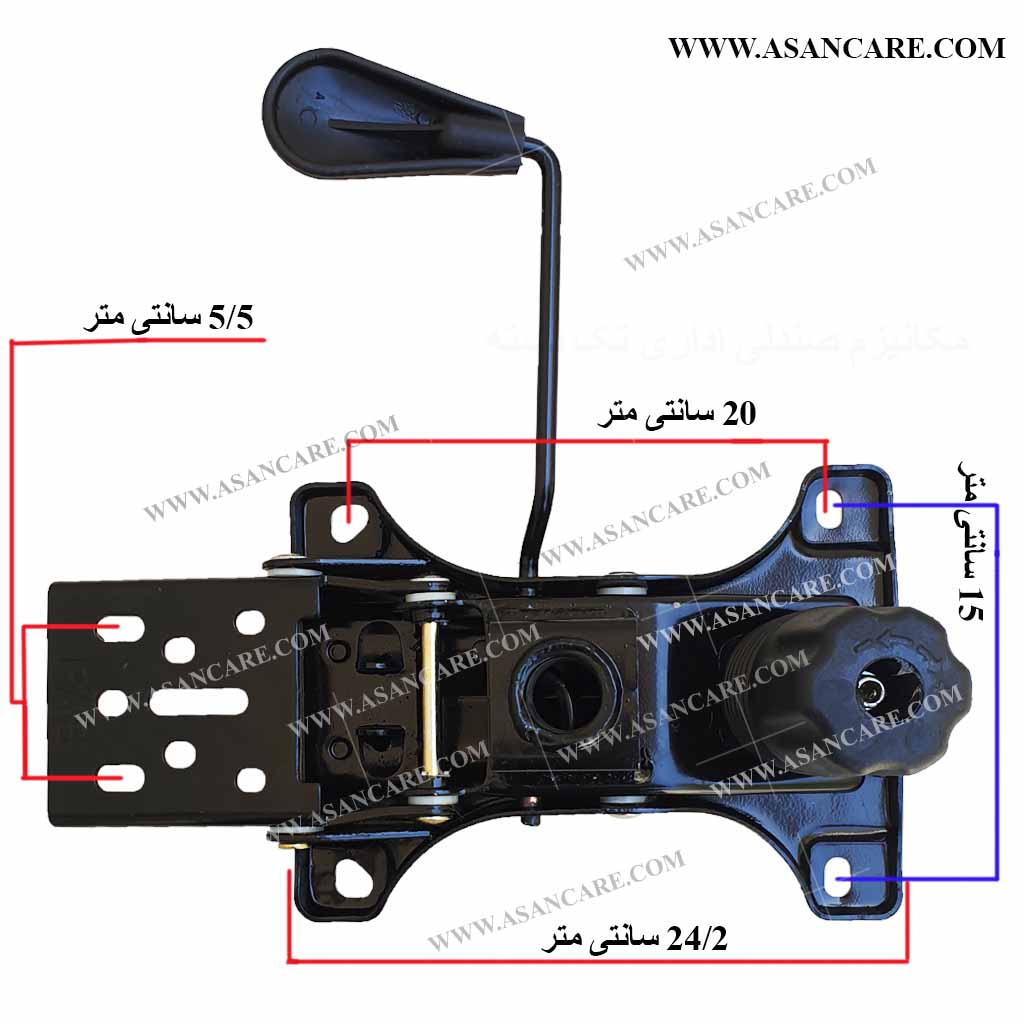 مکانیزم صندلی اداری براکت دار