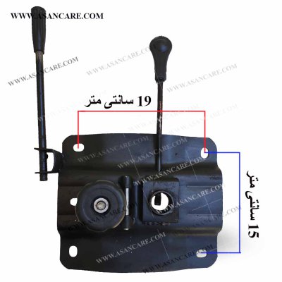 خرید مکانیزم صندلی اداری ابعاد استاندارد مکانیزم صندلی اداری دو 2 اهرمه